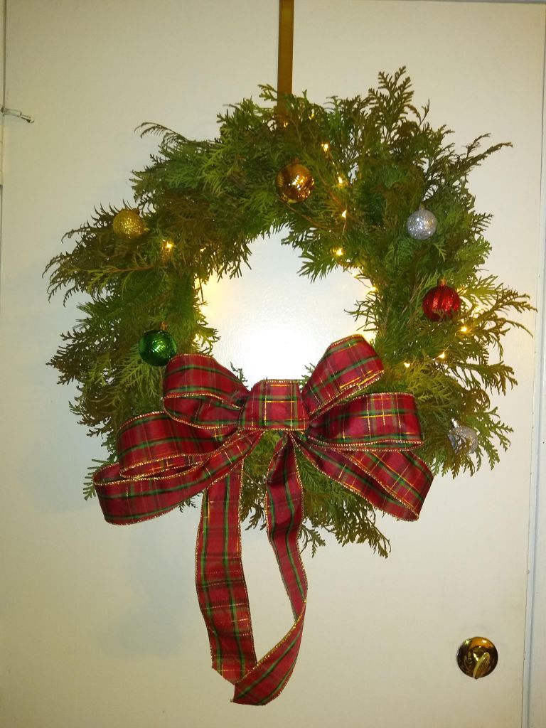 Christmas Wreath DIY